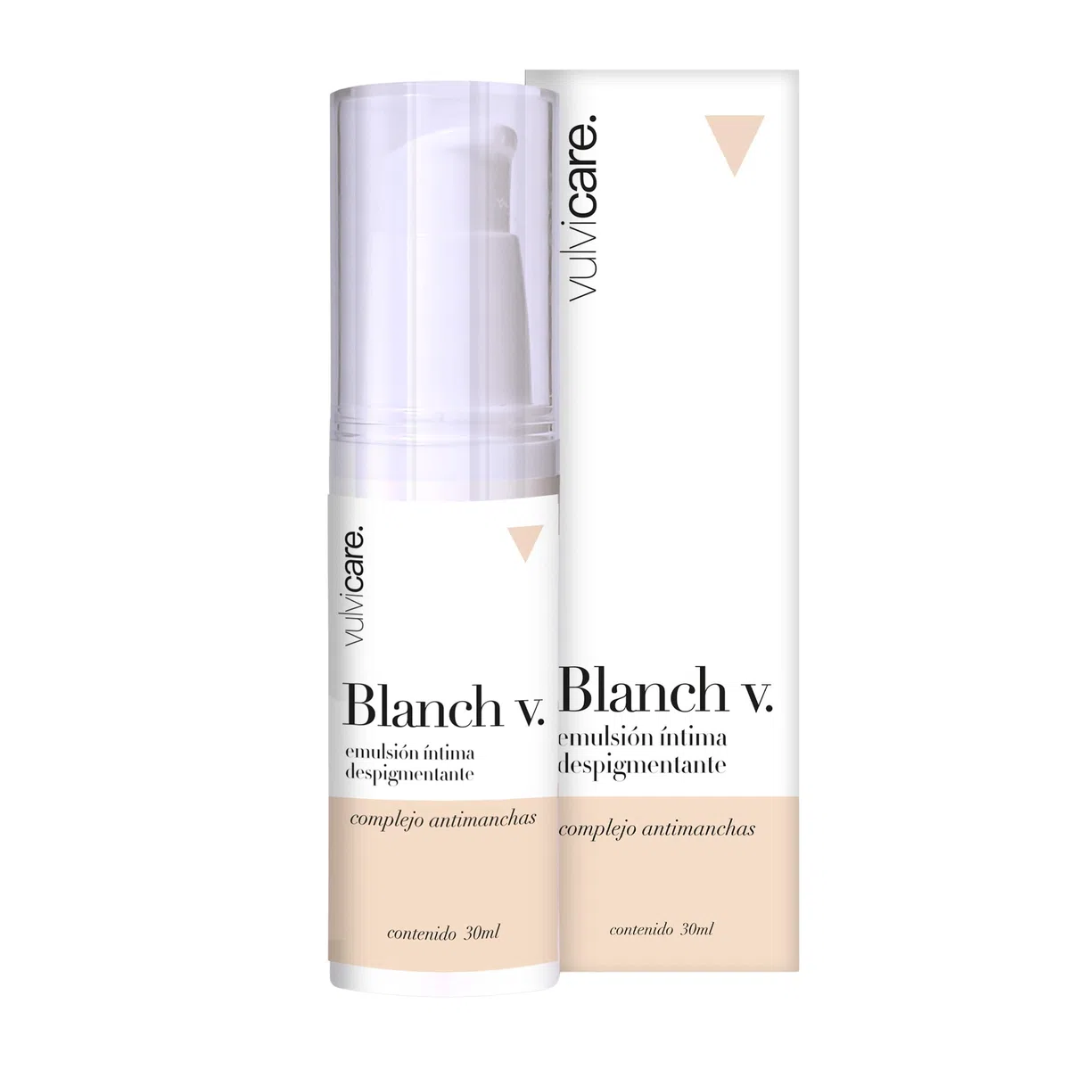 Vulvicare Blanch V Crème Éclaircissante Intime – Unifie le Teint et Réduit les Taches dues aux Hormones, Frottements ou Épilation – Par des Gynécologues – Sans Parabènes – Peau Sensible – 30ml