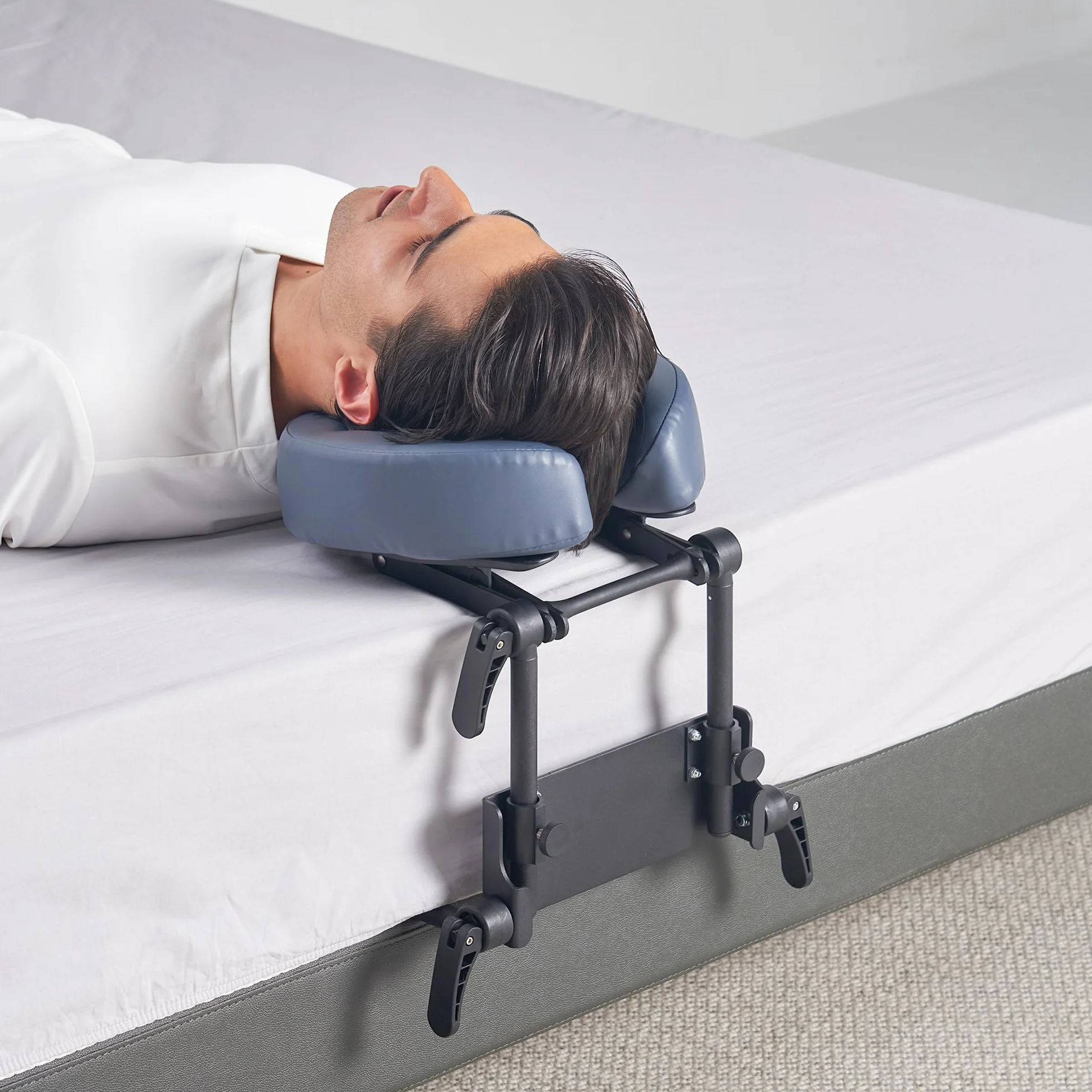 Master Massage Matelas de massage pour la maison avec appuie-tête réglable et coussin pour le visage
