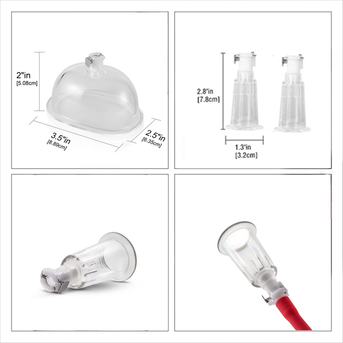 Kit d'aspiration vaginale for tétons, aspiration clitoridienne, pompe vaginale, pompe à chatte, stimulateur de clitoris et de sein SM, jouet sexuel érotique extrême for femme