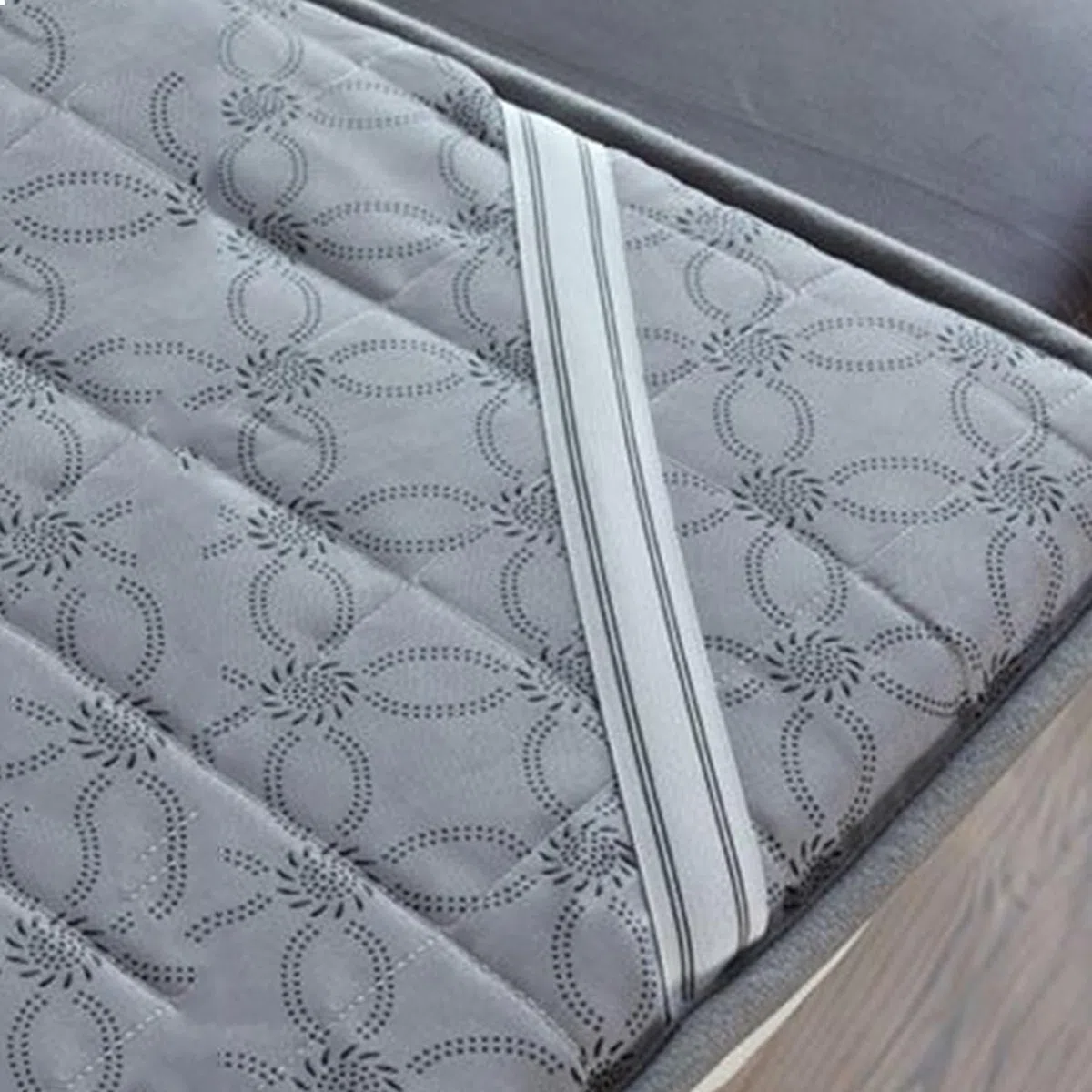 Protection De Table Massage De Station Thermale,Surmatelas en Mousse Mémoire De Forme pour Table Massage,Matelas Beauty Bed avec Trous,Tête Carrée,3 Options D'épaisseur,Gris,70x180cm 6cm