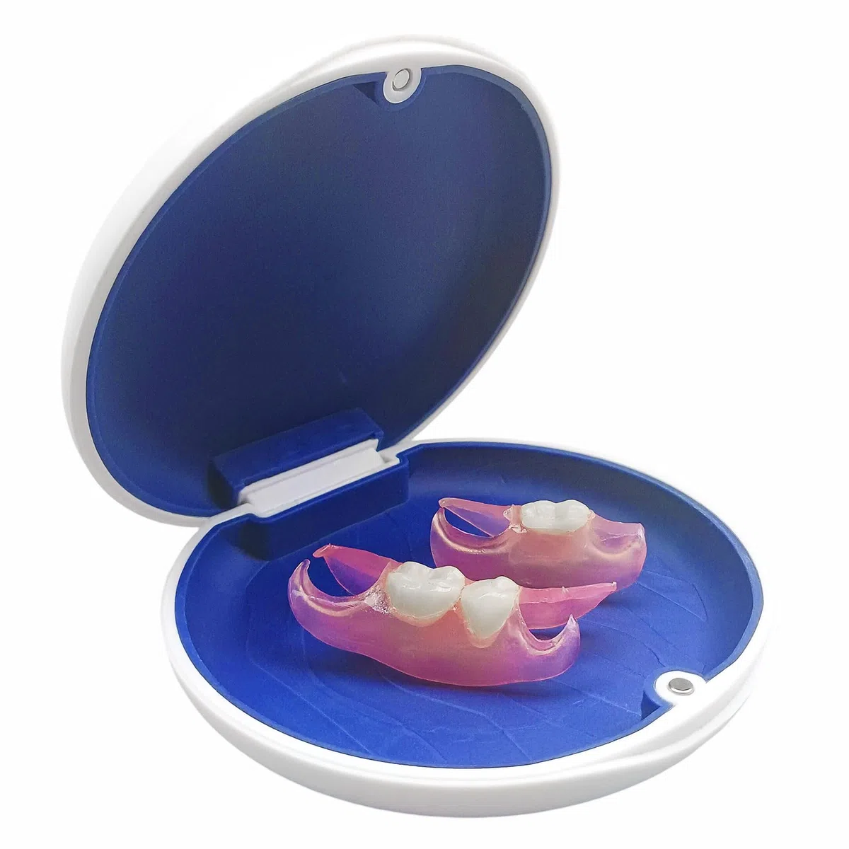 Prothèse Partielle Dentaire sur mesure - Dentier Provisoire, Prothese dentaire amovible et provisoire. Ajustement parfait et utilisation facile pour recréer votre sourire à domicile (3 dents)