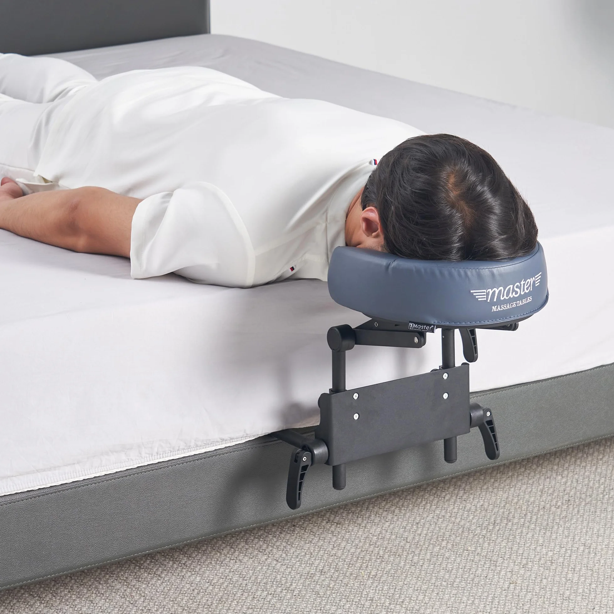 Master Massage Matelas de massage pour la maison avec appuie-tête réglable et coussin pour le visage