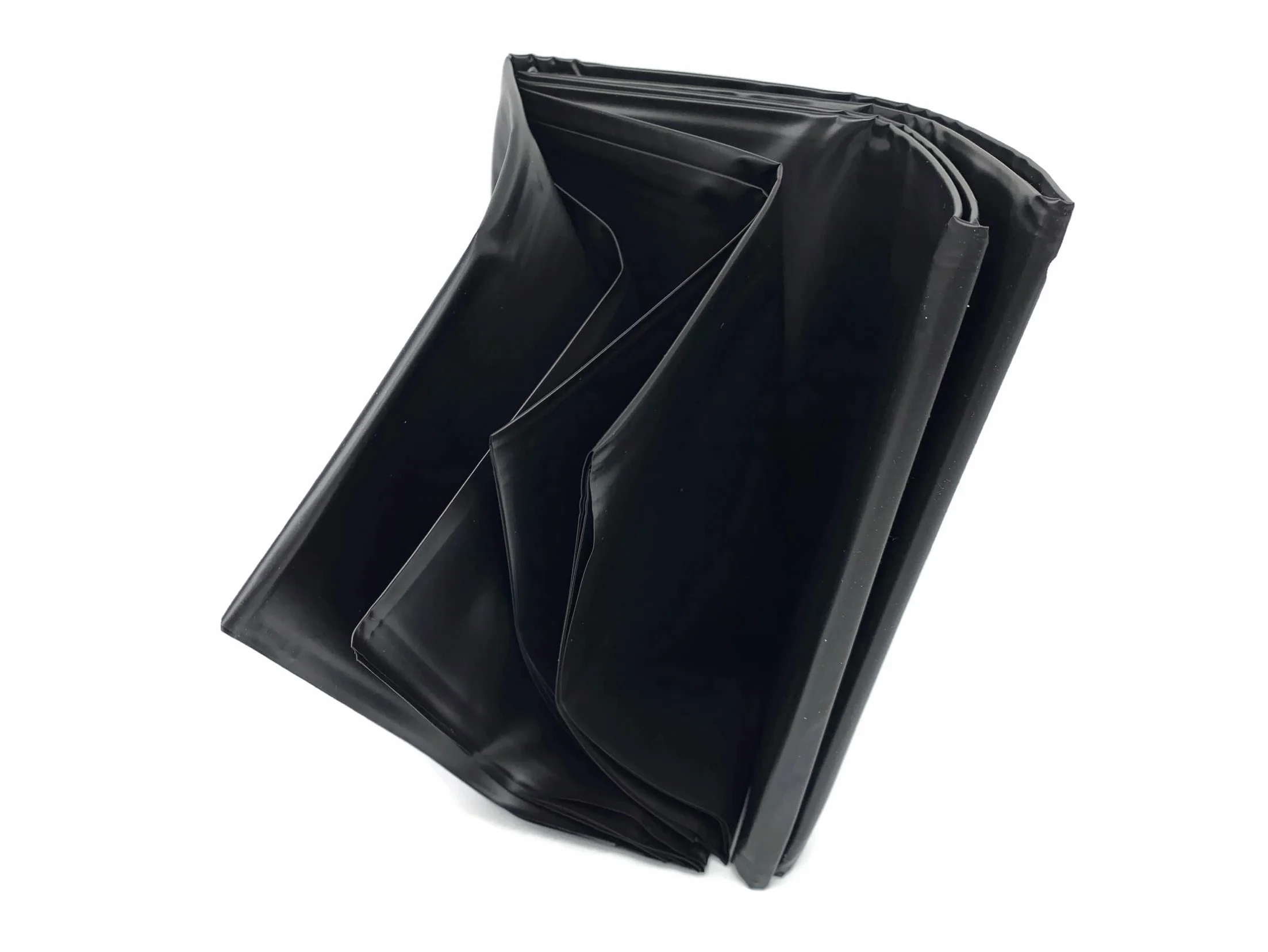 Drap de lit de vinyle noir 200x230 cm pas de latex pour les jeux humides