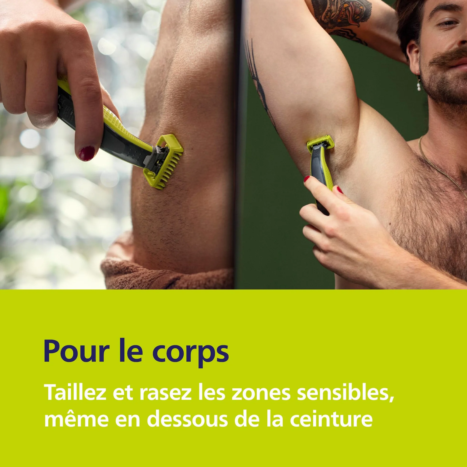 Philips OneBlade 360 Tondeuse à barbe électrique Visage Corps QP2834/31