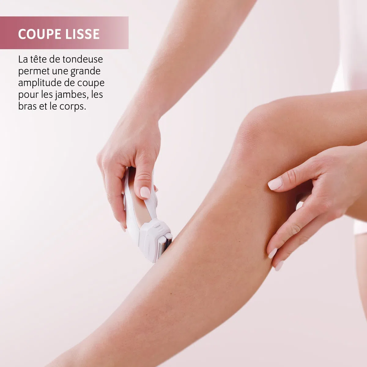 WAHL Shave & Smooth, Tondeuse pour femmes, rasoir pour femmes, tondeuse corporelle 2 en 1, tondeuse de précision pour sourcils, tondeuse corporelle rechargeable, confort et contrôle