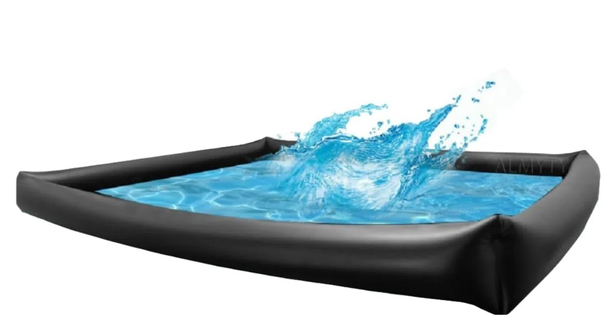 Lotion Piscine Imperméable Lit Gonflable Air Drap de lit PVC 189 cm x 161 cm