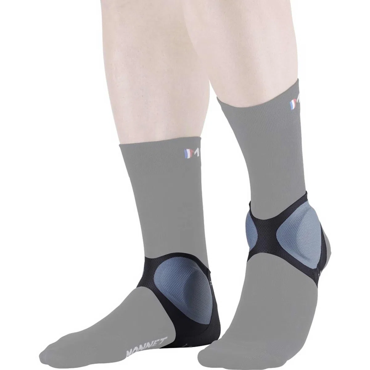 MONNET Chevillère GELPROTECH Protection adulte gris (Noir, L)