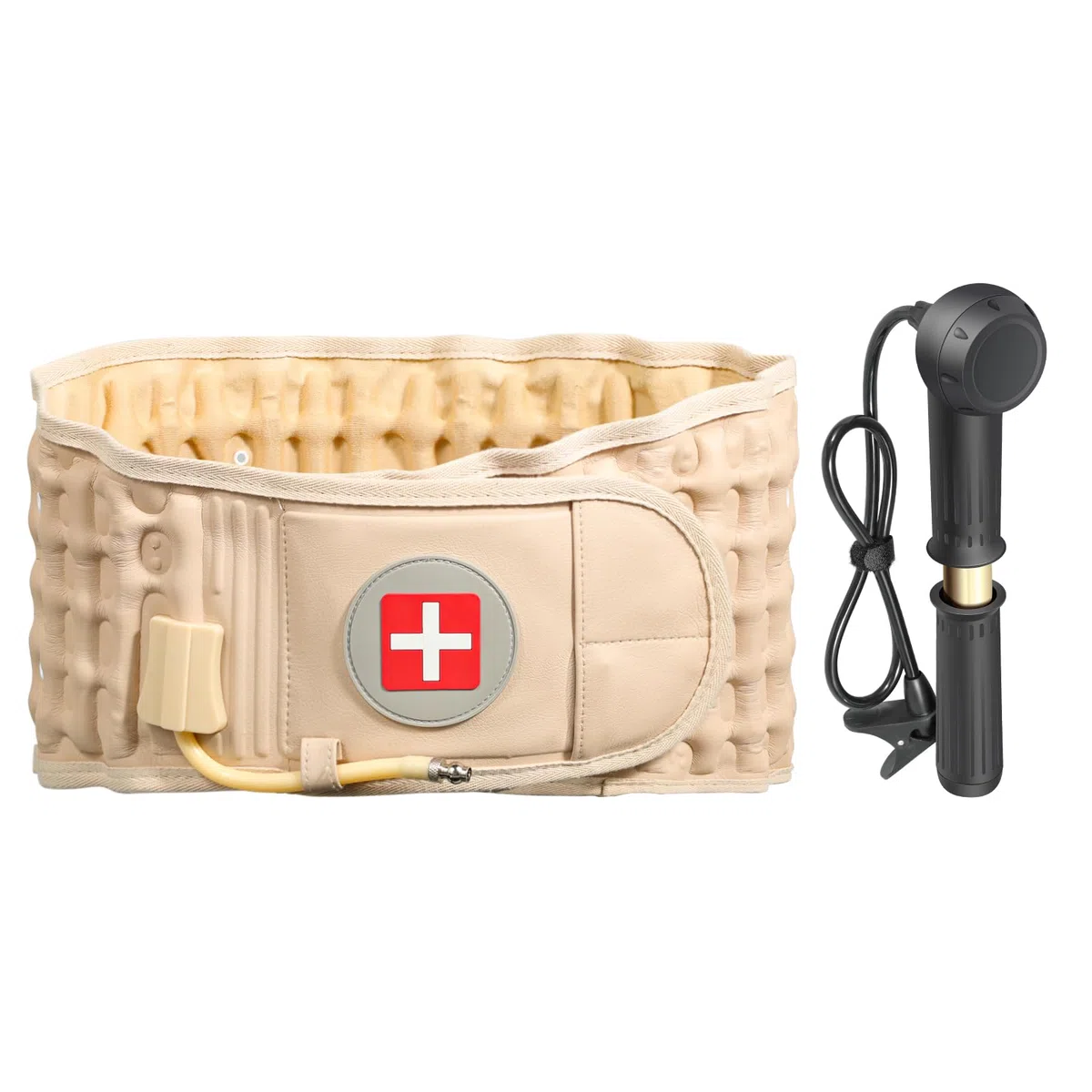 Ceinture de Décompression Lombaire pour Soulager Douleurs Lombaires & Soutenir Région Lombaire. Corset de Décompression pour Sciatique. Ceinture de Décompression Vertébrale pour Femmes et Hommes