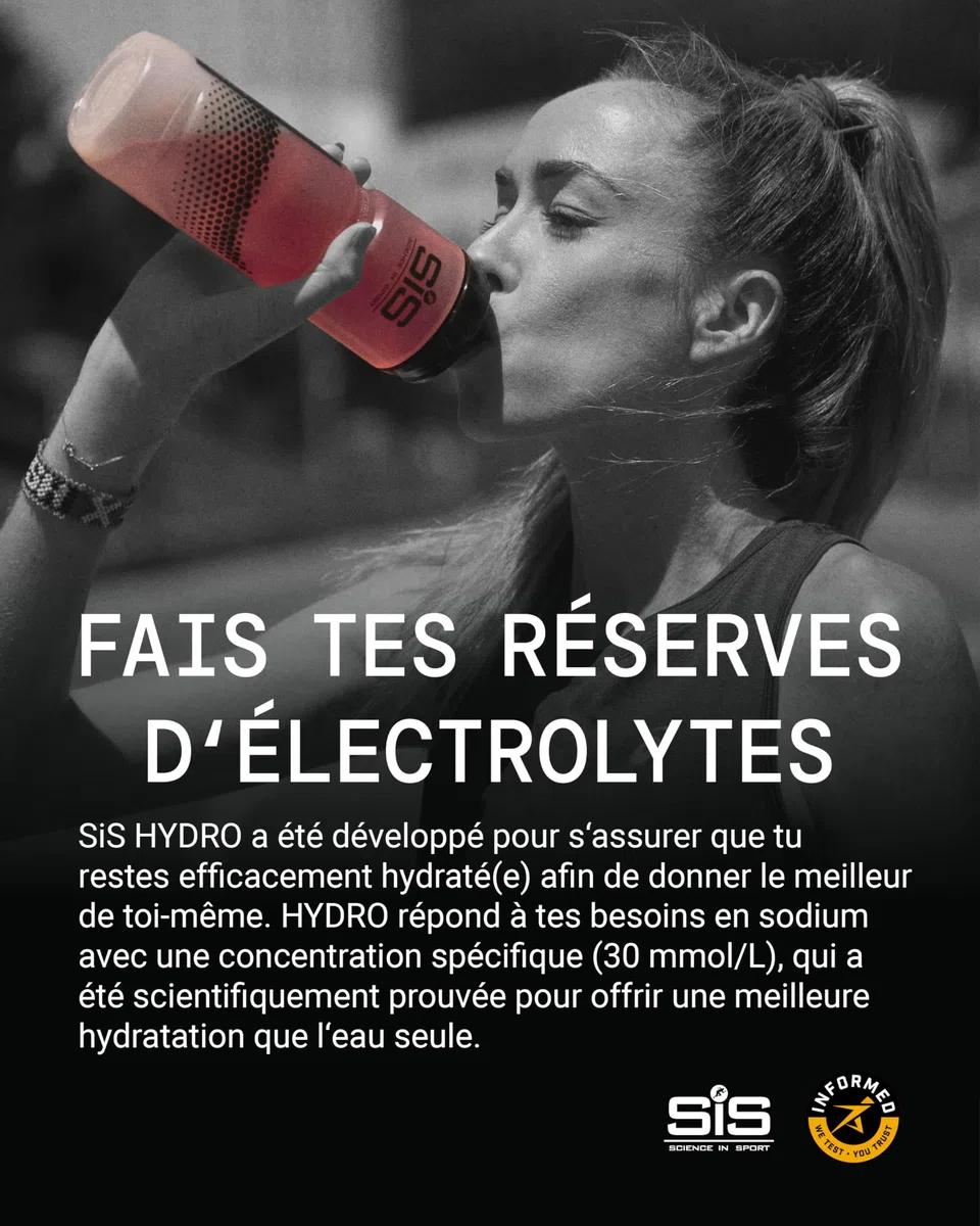 Science in Sport HYDRO Comprimés 3 x 20 pcs Fruits rouges - Comprimés électrolytes, vegan, comprimés effervescents pour équilibre électrolytique (emballage peut varier)