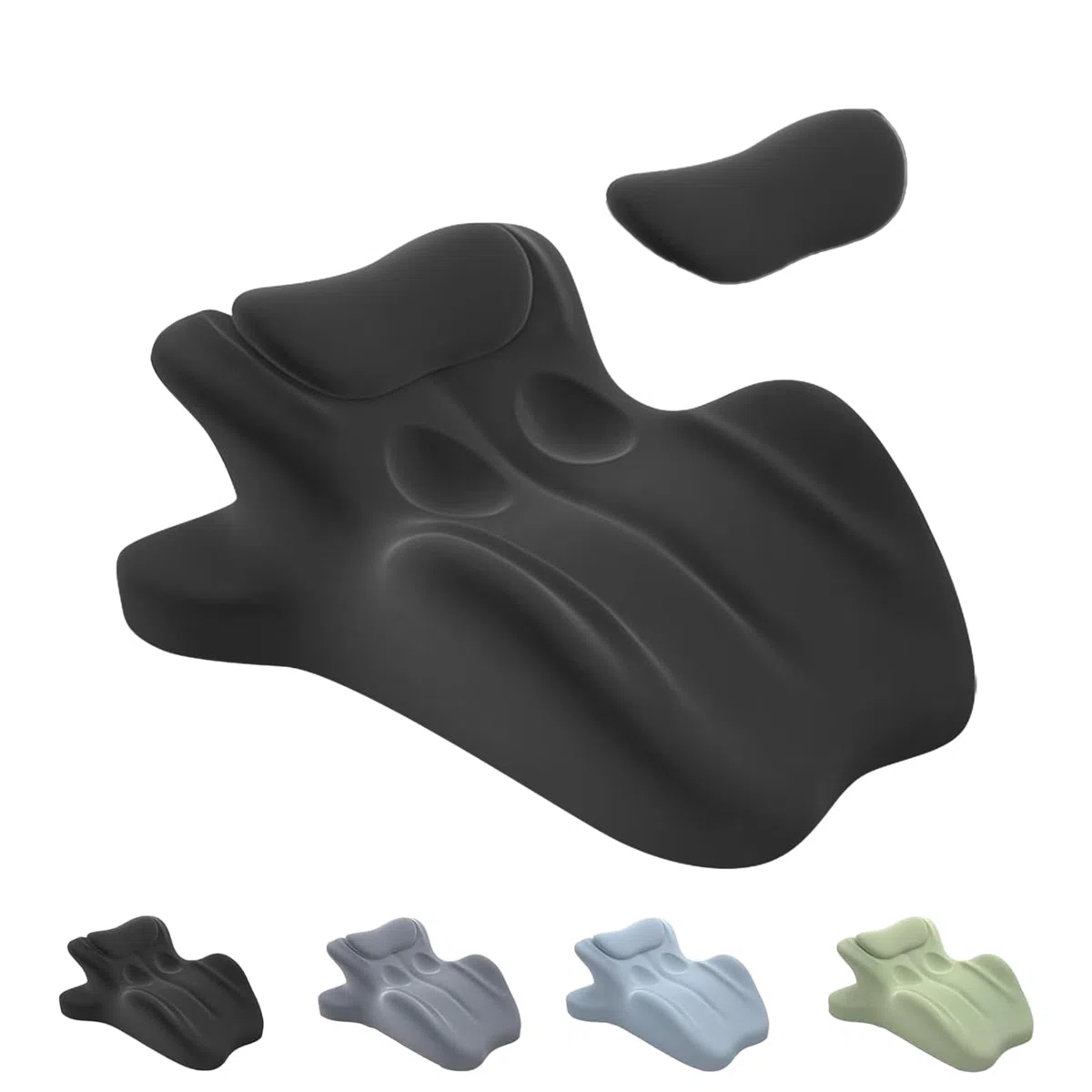 Oreiller de couple ergonomique 27° soutien colonne vertébrale lit multifonction