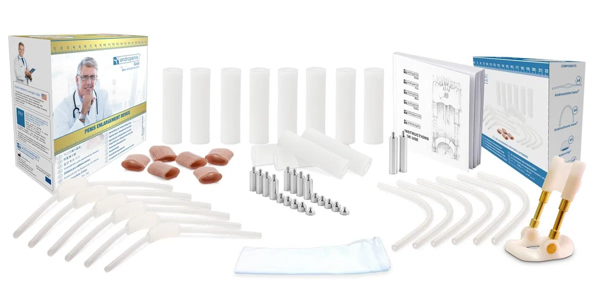 Andropenis Gold Extenseur Médical pour Allongement avec Comfort Kit