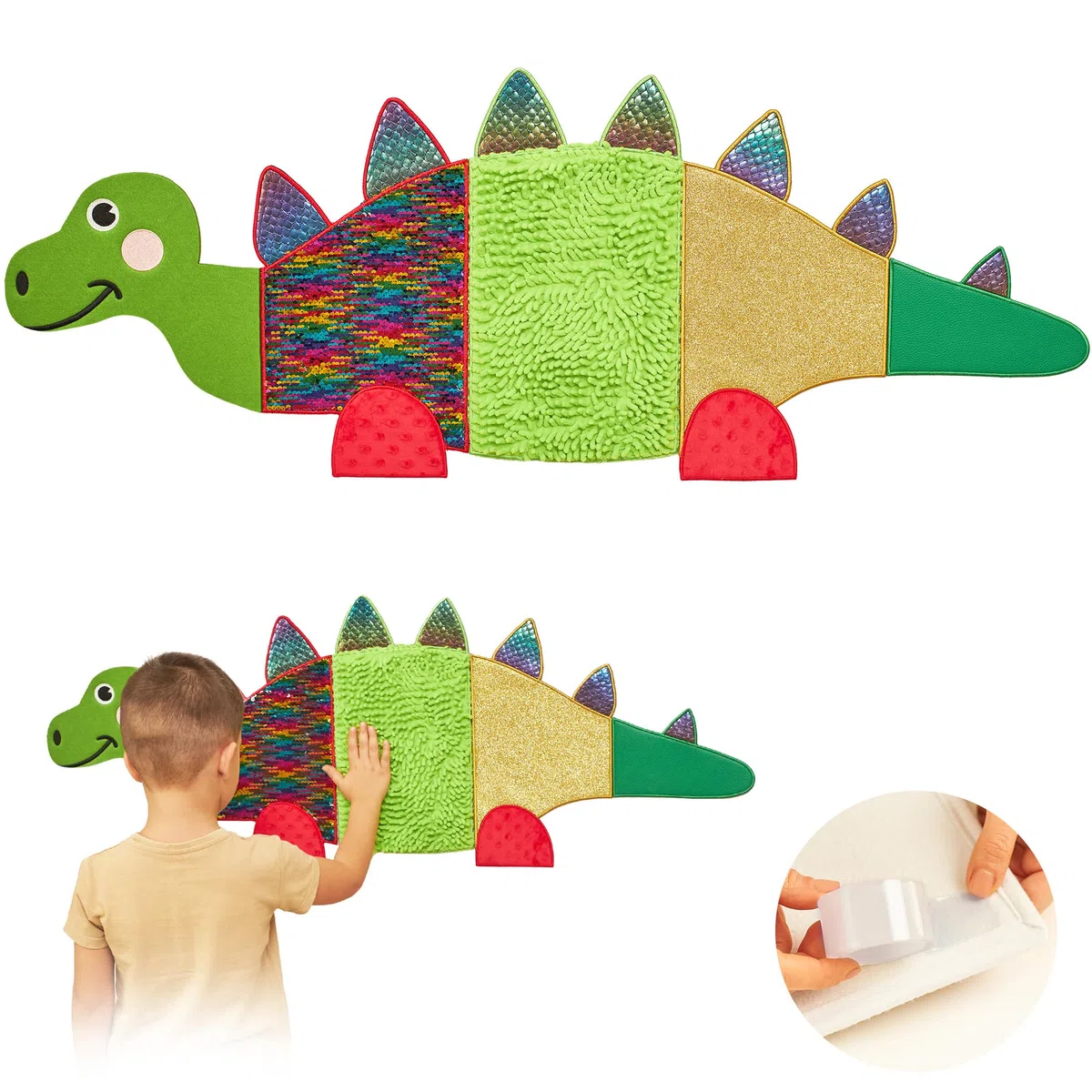 Mur Sensoriel Dino Panneaux Sensoriels Tapis Chambre