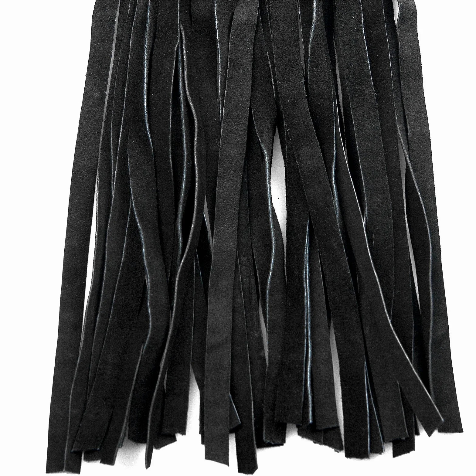 Fouet en cuir fait main 75 cm 36 sangles cuir de vachette