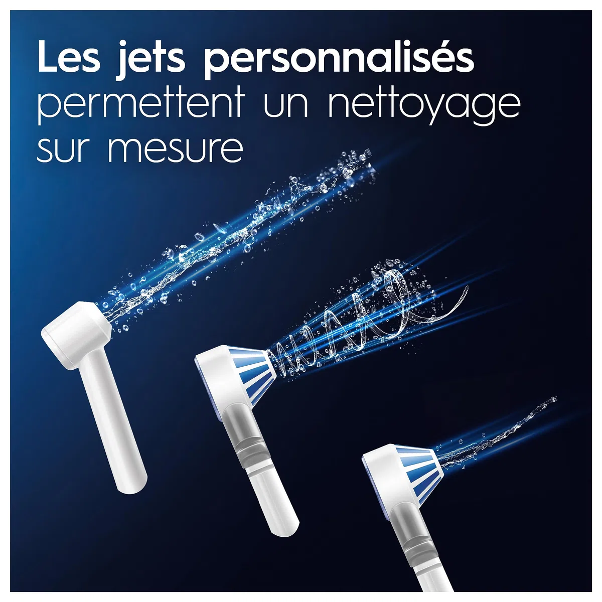 Oral-B Hydropulseur Dentaire et Brosse à Dents Electrique iO 6, Pack en Blanc – Coffret pour Brossage et Nettoyage Interdentaire, avec des Jets d’Eau, Manche avec 5 Modes dont Soin des Gencives