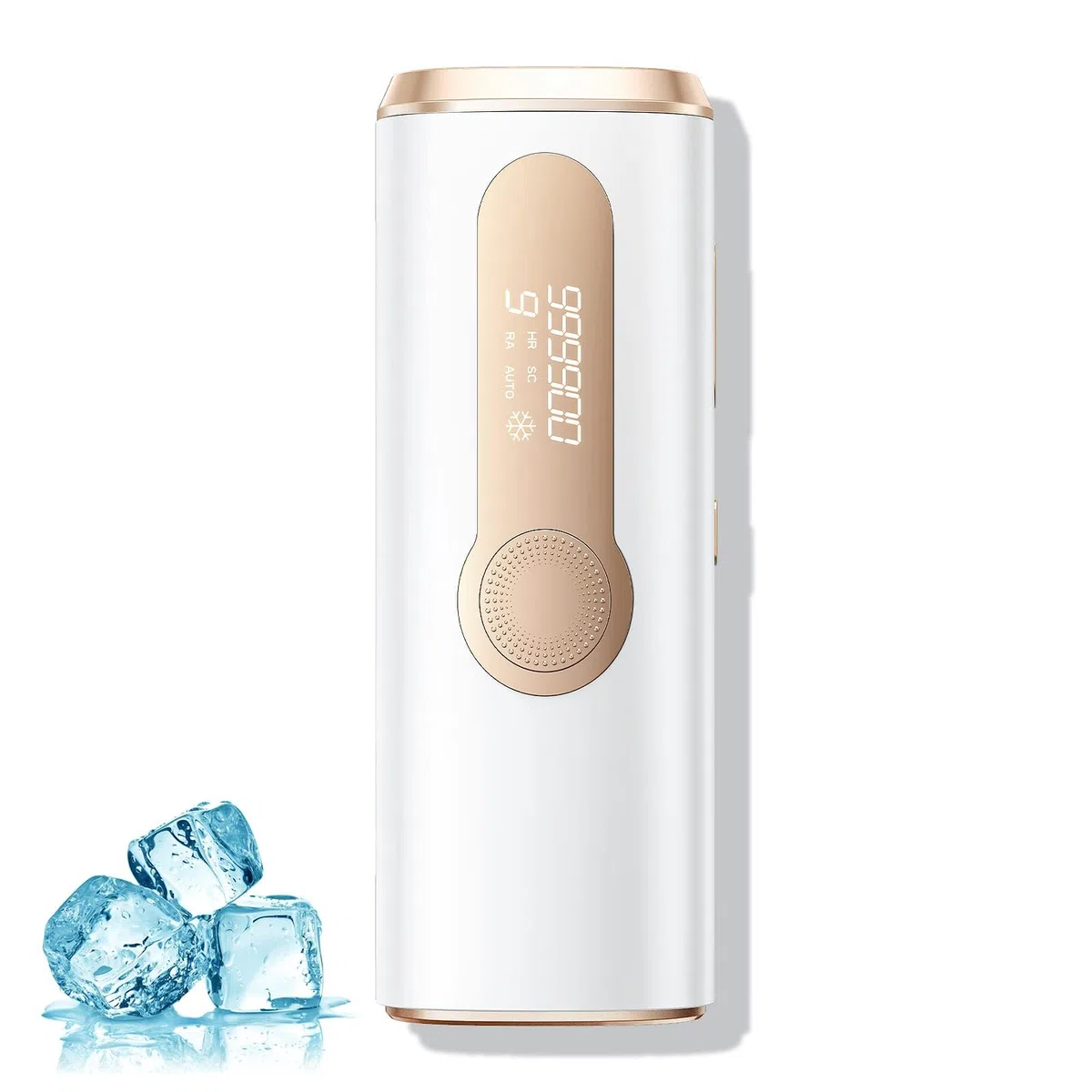 Haarlosy Épilateur Lumière Pulsée IPL 3 Fonctions HR/RA/SC, Appareil Épilation Laser Maison Résultats Durables, Aisselles Bikini Corps Blanc