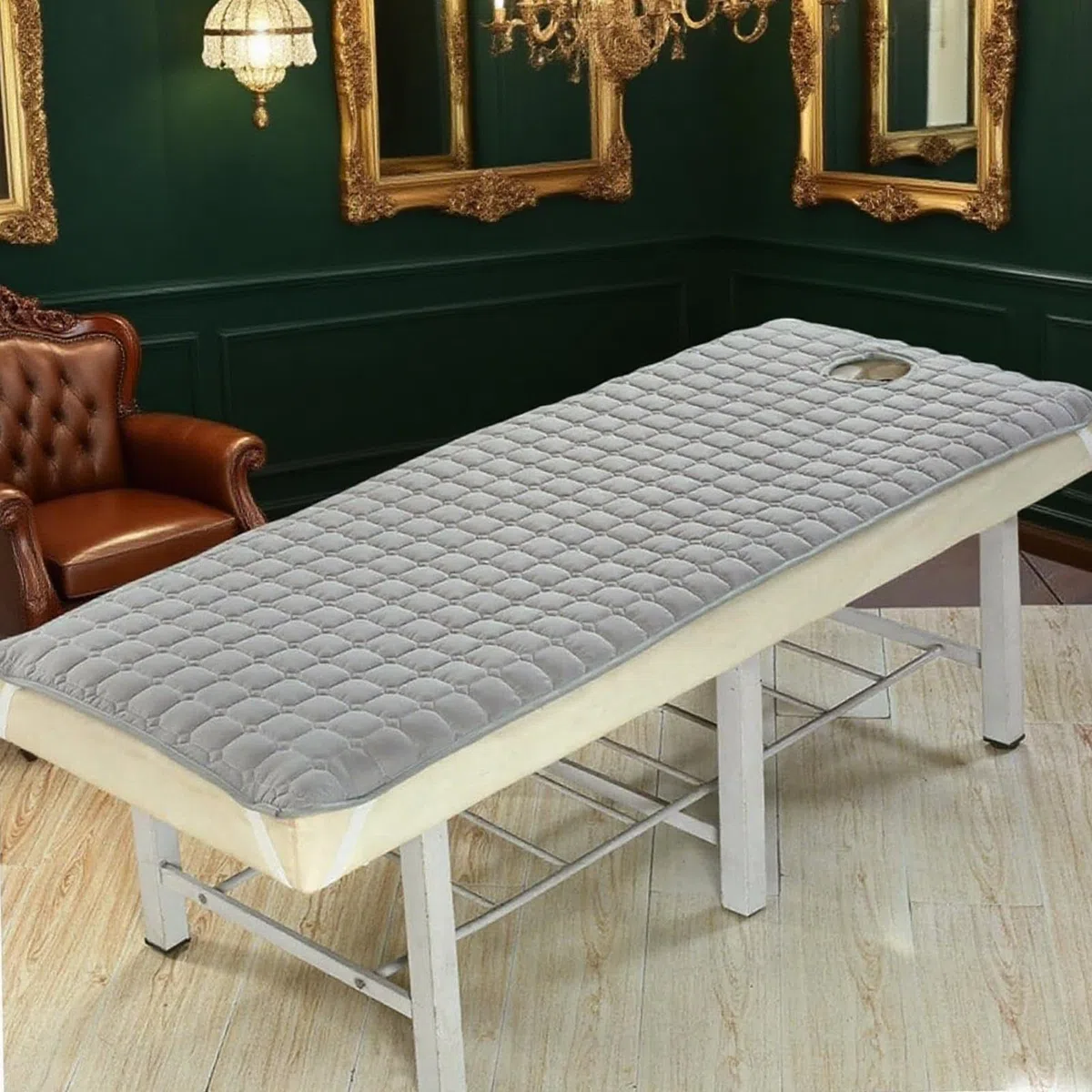 Generico Coussin de lit esthétique, coussin de table de massage antidérapant | matelas lavable respirant 180 x 90 cm pour canapés, salons, chaises longues, sofa traitements