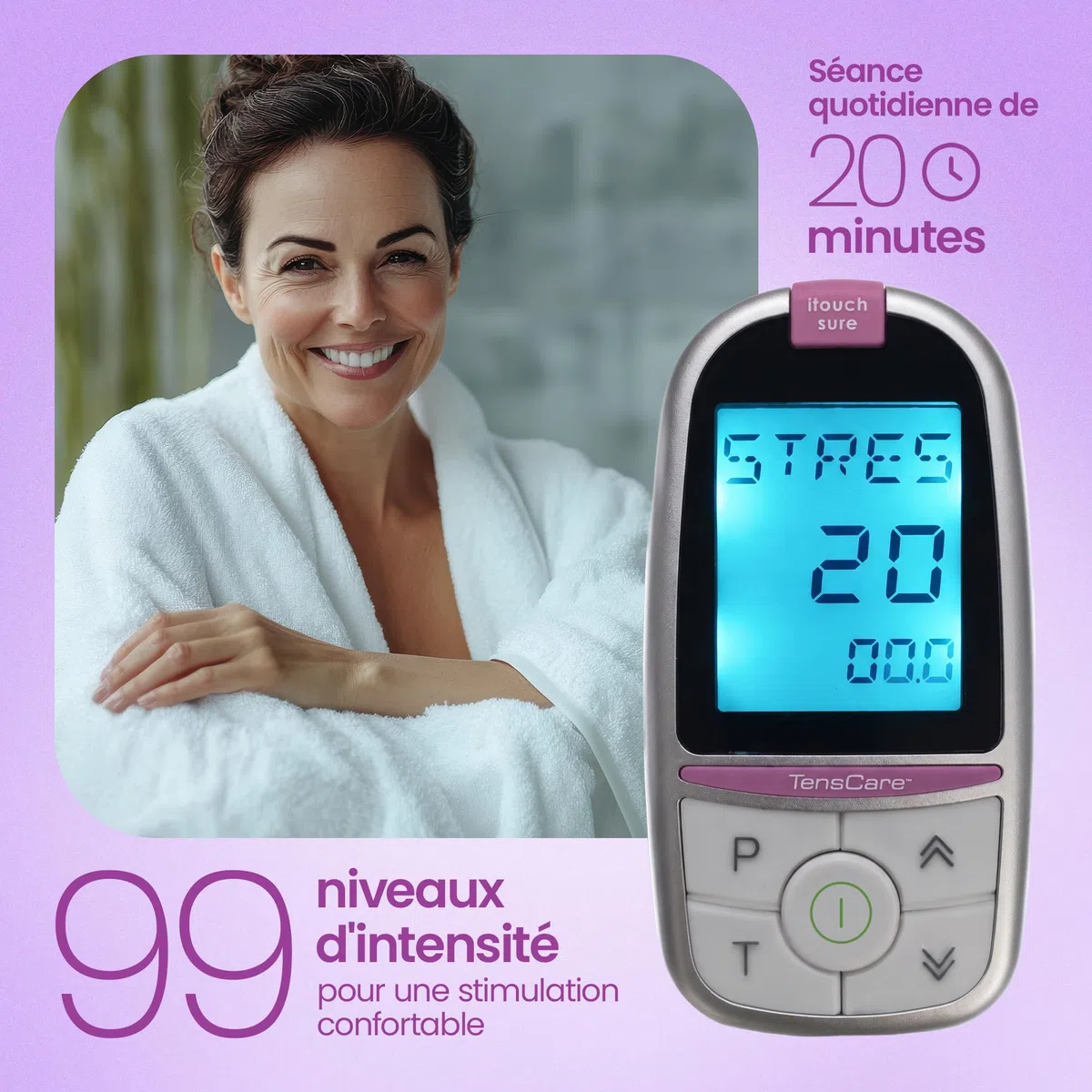 TensCare - iTouch Sure appareil de tonification du plancher pelvien