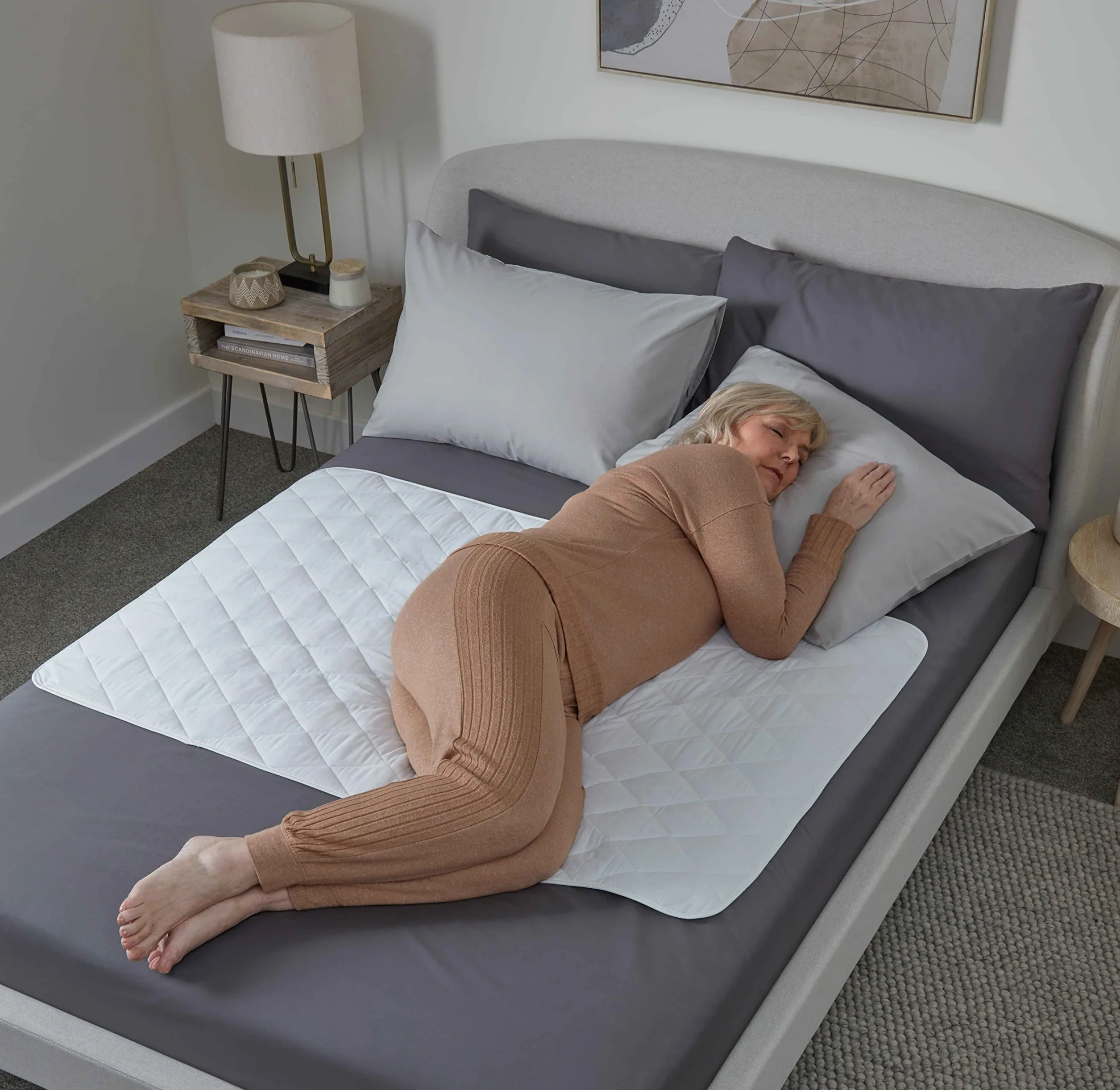 Alèse imperméable de GuardedSleep | Drap et protège-Matelas lavables Haut de Gamme pour Adultes et Enfants souffrant d’Incontinence | Taille Extra Large Compatible avec Lits Doubles et Simples