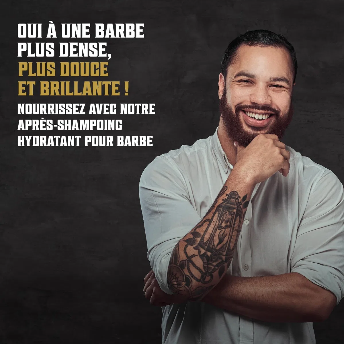 Viking Revolution - Shampoing Barbe Homme & Après Shampoing Barbe Homme - Huile d'Argan & de Jojoba - Adoucit & Renforce - Tabac Doux - 500 ml x 2